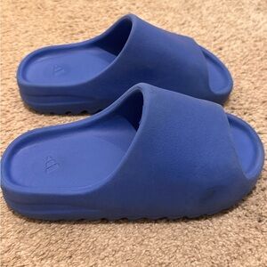 Yeezy Kids Royal Blue Slide Sandals
